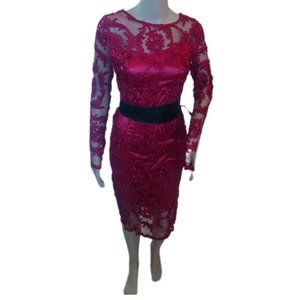 Red Lace Dress New w/Tags / Great For Occasions